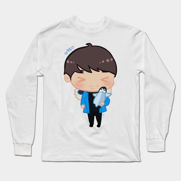 Penguin Hakyeon | VIXX Long Sleeve T-Shirt by ichigobunny